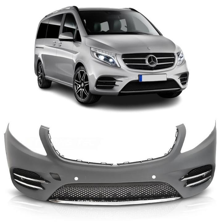 Voorbumper | Mercedes-Benz | Vito & V-klasse 2014-2024 | W44, Auto-onderdelen, Carrosserie, Nieuw, Mercedes-Benz, Verzenden