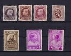 Belgique 1894/1937 - Séries POSTFRIS avec petit Montenez,, Postzegels en Munten, Postzegels | Europa | België, Gestempeld