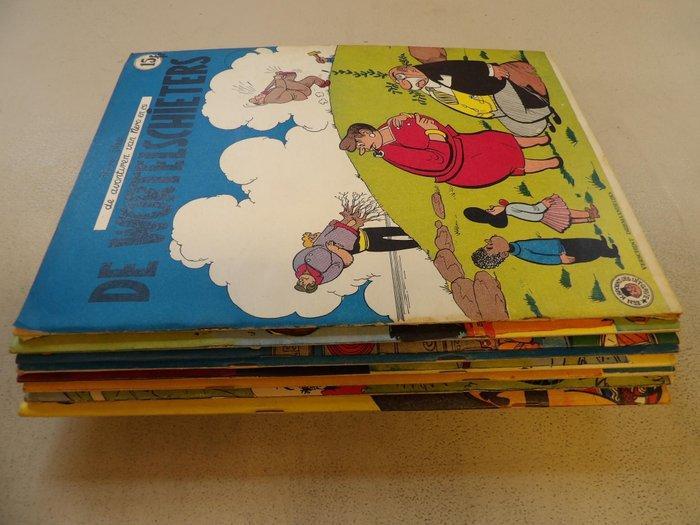 Nero lot van 8 delen in herdruk - Het Volk uitgaven - 1e, Boeken, Stripverhalen