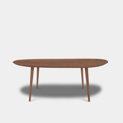 Tafel organisch eikenhout - Konisch - Cinnamon, Huis en Inrichting, Tafels | Eettafels
