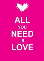 All You Need Is Love 9781849531306, Gelezen, Verzenden, Summersdale