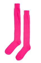 Sokken Neon Roze Gebreid 39 40 41 42 43 44 45 46 Dames Heren, Ophalen of Verzenden