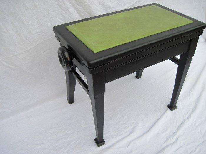 Tabouret - Bois, Métal - Pianokruk Bank Art Deco, Antiquités & Art, Art | Objets design