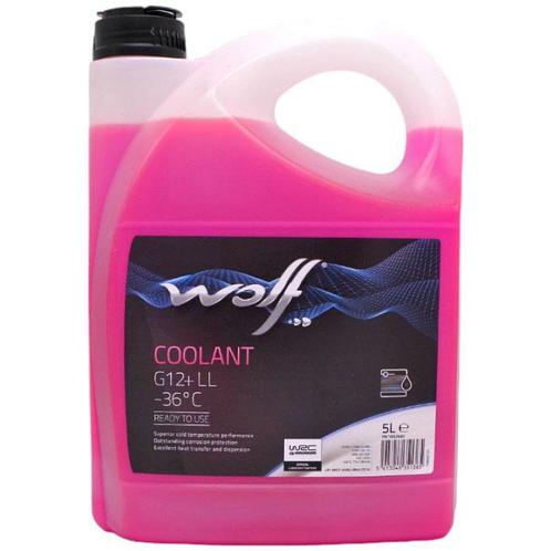 Wolf Koelvloeistof Coolant LL G12+ -36°C, Auto diversen, Onderhoudsmiddelen, Verzenden