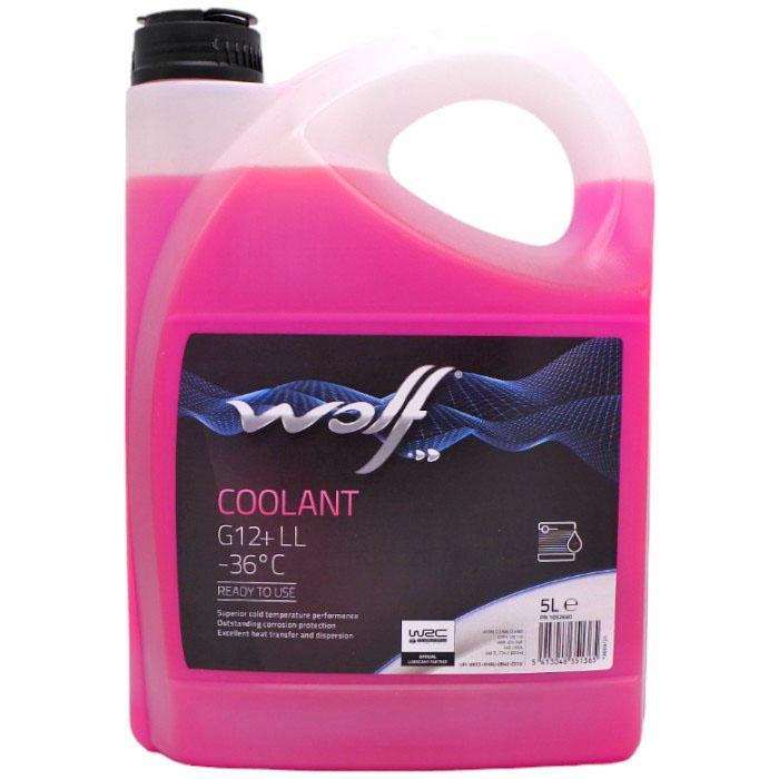 Wolf Koelvloeistof Coolant LL G12+ -36°C, Auto diversen, Onderhoudsmiddelen, Verzenden