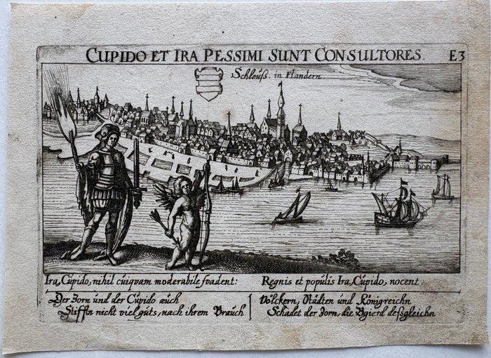 België - Sluis; D. Meisner - Schleuss in Flandern -, Boeken, Atlassen en Landkaarten