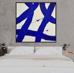 Stefanie Raus - Verschlungen Blau 905 XXL, Antiek en Kunst