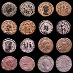 Empire romain. Lot comprising eight (8) AE coins: