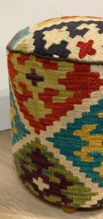 Kelim Poef(Ongebruikt/Nieuw) - Tapijt - 38 cm - 38 cm, Nieuw