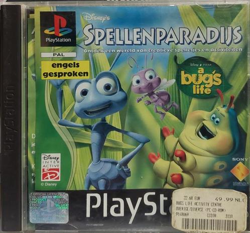 Disneys spellenparadijs a bugs life (PS1 tweedehands game), Games en Spelcomputers, Games | Sony PlayStation 1, Ophalen of Verzenden