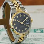 Rolex - Datejust 36  Black Dial with Factory Diamonds, Nieuw