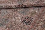 New Indian Qom Wool&Silk Carpet with Luxurious Tile Design -, Huis en Inrichting, Nieuw
