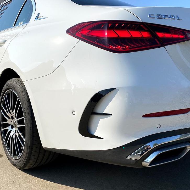AERO FLAPS ZWART ACHTER VOOR MERCEDES W206 (LIMOUSINE) C-KLA, Auto diversen, Auto-accessoires, Verzenden
