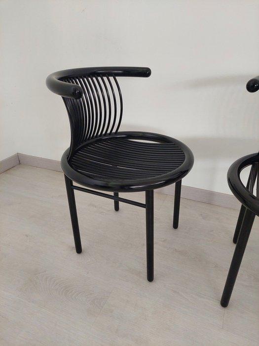 Fantoni - Stoel (4) - Circo stoel - Hout, laks, Antiek en Kunst, Curiosa en Brocante