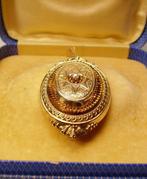 Hanger - 12 kt. Geel goud, Zilver, Verguld Parel -