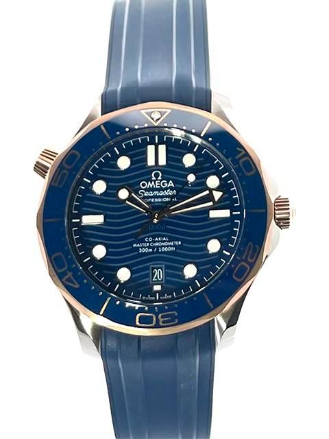 Omega Seamaster Diver 210.22.42.20.03.002 uit 2023, Handtassen en Accessoires, Horloges | Heren, Verzenden
