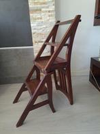 Stoel - Hout - bibliotheektrap