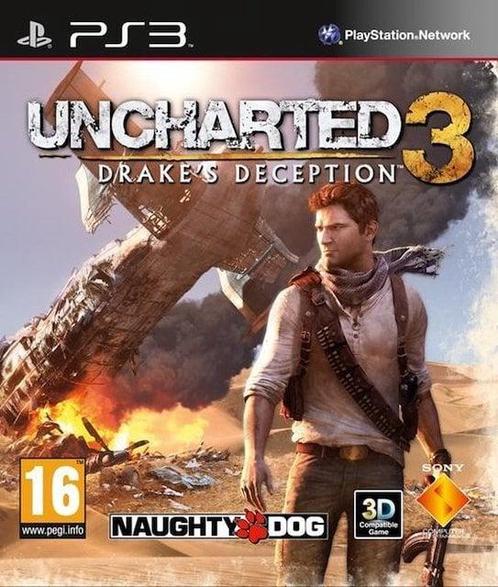 Uncharted 3 Drakes Deception (PS3 Games) (Playstation 3), Games en Spelcomputers, Games | Sony PlayStation 3, Zo goed als nieuw