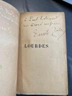 Signé ; Emile Zola / Envoi autographe à Paul Robiquet
