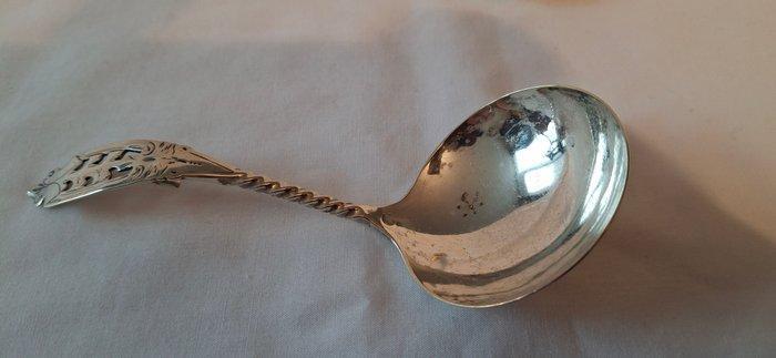 Lepel (2) - Twee antieke Hollandse Gave - .833 zilver - Twee, Antiek en Kunst, Antiek | Zilver en Goud