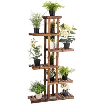 Tweedekans | Coast Plantentrap Hout Natuurlijk 75x25x140cm beschikbaar voor biedingen
