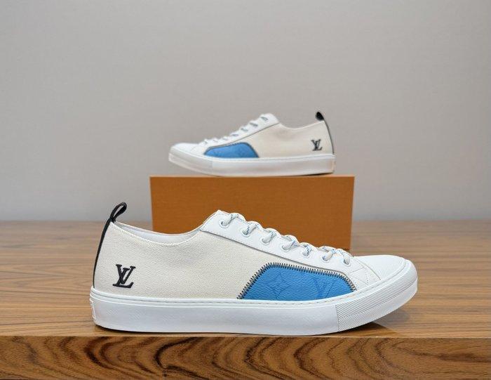 Louis Vuitton - White Canvas Tattoo - Sneakers - Maat: EU 43, Kleding | Heren, Schoenen