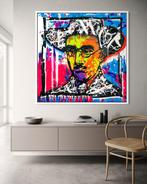 Mikko - Fernando Pessoa Icon On Pollock - XL (No reserve, Antiek en Kunst