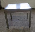 RVS Tafel B70 x D70 x H65cm, Nieuw in verpakking