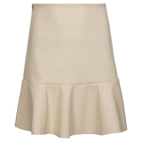 Will Fashion - Rok Carlijn Lederlook Beige, Enfants & Bébés, Vêtements enfant | Taille 128, Enlèvement ou Envoi