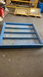 Opvangbak - 1500 mm x 1500 mm x 150 mm hoog, Ophalen