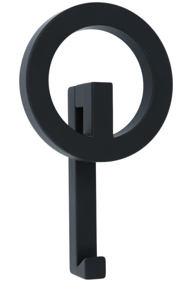 Haak sleutel 174x96 mm mat zwart, Huis en Inrichting, Woonaccessoires | Kapstokken, Nieuw, Overige materialen
