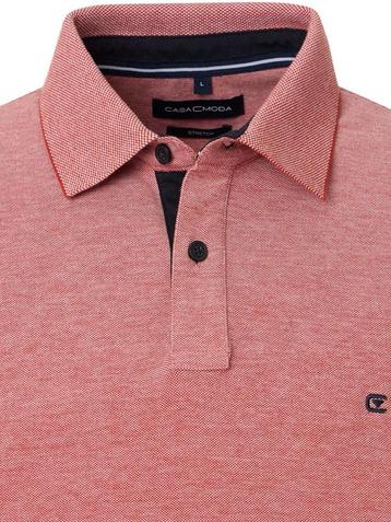 Casa Moda Polo Shirt Comfort Fit Effen Stretch 004470-486 beschikbaar voor biedingen