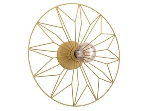 Veiling - EGLO Castanuelo wand-/plafondlamp goud Ø425mm, Huis en Inrichting, Lampen | Plafondlampen
