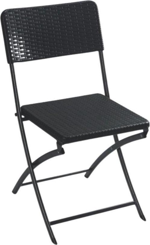 Tweedekans | Perel Klapstoel, inklapbaar, binnen-en, Tuin en Terras, Tuinsets en Loungesets, Ophalen of Verzenden