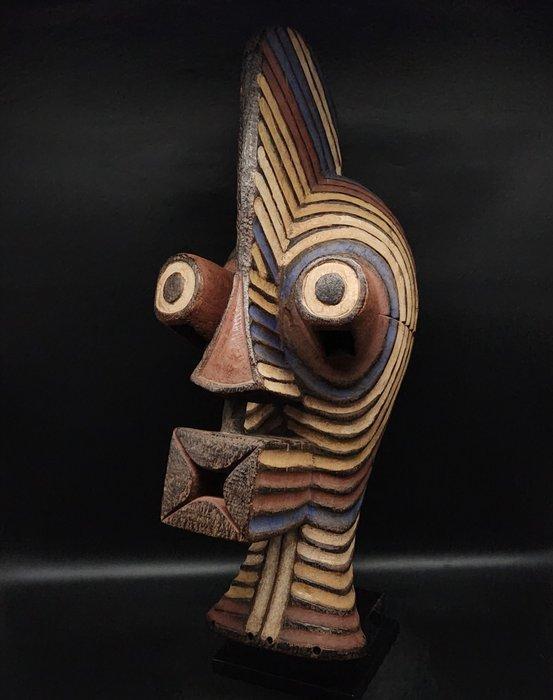 Prachtig masker - Kifwebe - Songye - DR Congo (Zonder, Antiek en Kunst, Kunst | Niet-Westerse kunst