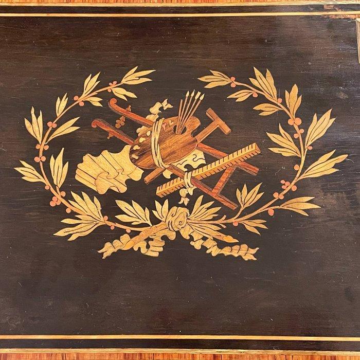 Schrijfhelling - Hout - Schrijfdoos, Antiek en Kunst, Antiek | Overige Antiek