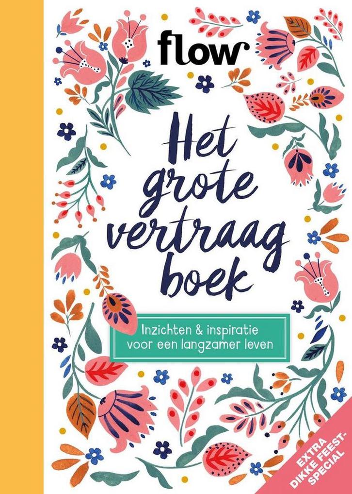 Flow - Het grote vertraagboek 8710722011988 Sanoma Media, Boeken, Hobby en Vrije tijd, Zo goed als nieuw, Verzenden