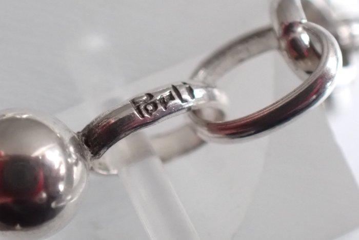 Zilver - Halsketting - Art Deco Perli, Antiek en Kunst, Kunst | Designobjecten