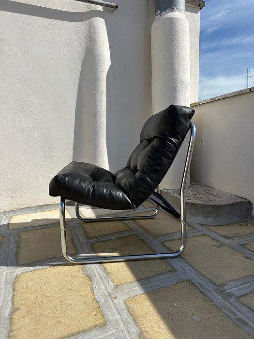 Fauteuil - Chrome, Cuir synthétique, Antiquités & Art, Art | Objets design
