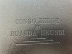 Belgisch Congo en Ruanda-Urundi 1894/1958 - Verzameling met, Postzegels en Munten, Gestempeld