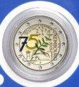 Luxembourg. 2 Euro 2025 75th Anniversary of the Schuman, Postzegels en Munten