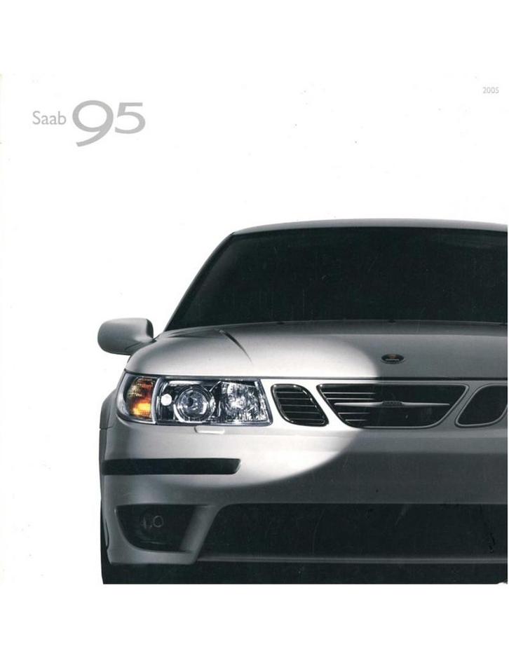 2005 SAAB 9-5 BROCHURE ENGELS, Livres, Autos | Brochures & Magazines