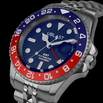 Ublast - Automatic Diver GMT - 20 ATM - UBDGMJ40BUR - Homme