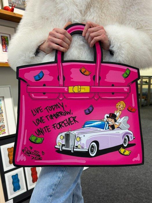 Louis Michel Krüger - Live Today, Love Tomorrow, Unite, Antiek en Kunst, Kunst | Designobjecten