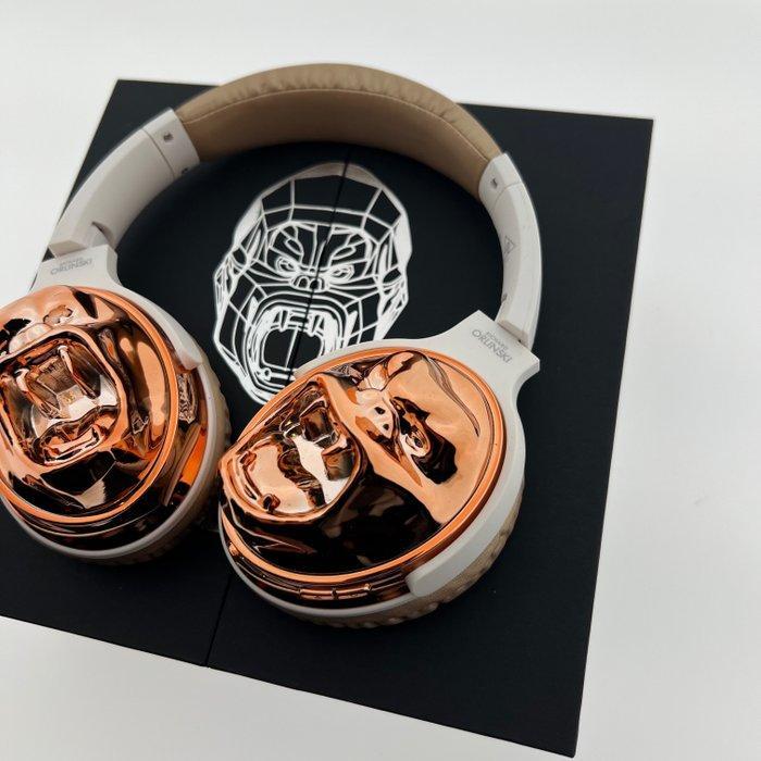 Richard Orlinski (1966) - Headphones King Kong - Rose Gold, Antiek en Kunst, Kunst | Designobjecten
