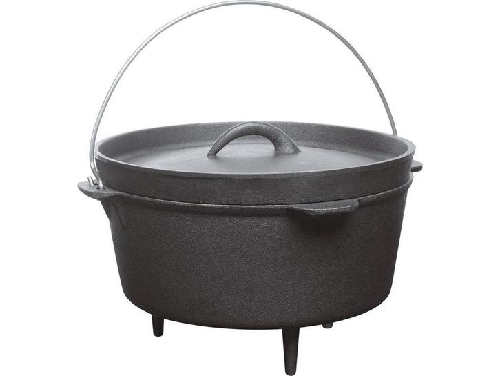 Barbecook Junko - Sudderpot - Gietijzer 3L - Zwart, Tuin en Terras, Houtskoolbarbecues, Nieuw, Verzenden