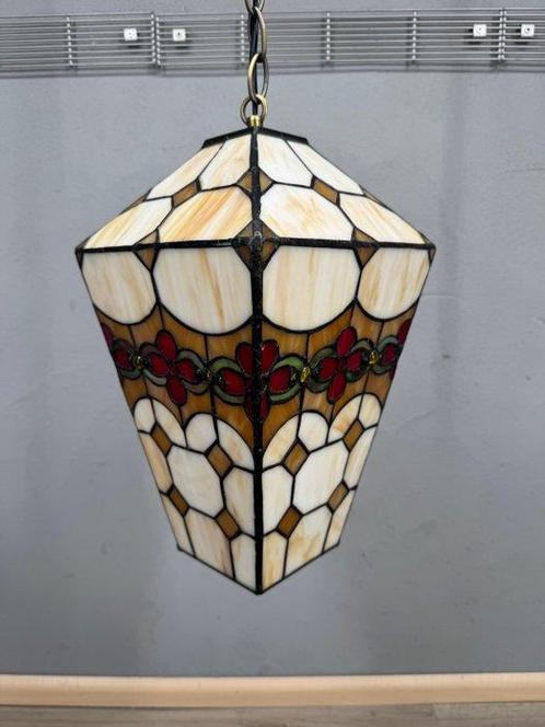 tiffany style lamp - Lampe - Vitrail, Antiek en Kunst, Curiosa en Brocante