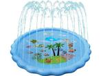 Veiling - iBello Sprinkler Waterspeelmat Oceaan Blauw 170 cm, Tuin en Terras, Zwembad-toebehoren, Nieuw