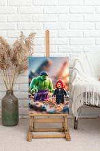 SDIMART - Hulk and Black Widow Lego Art Limited Edition, Nieuw