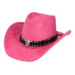 Roze Cowboy Hoed Luxe, Verzenden